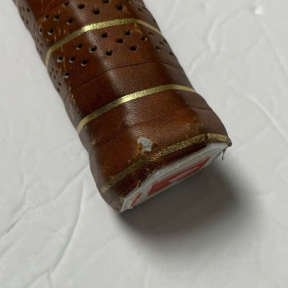 Bancroft Billie Jean King Personal Wooden Tennis Racquet 4 1/2 Light - Picture 10 of 11